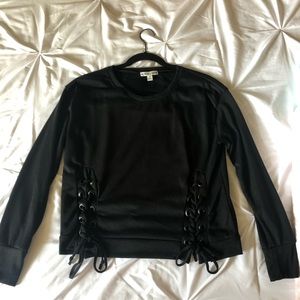 Black pullover sweater